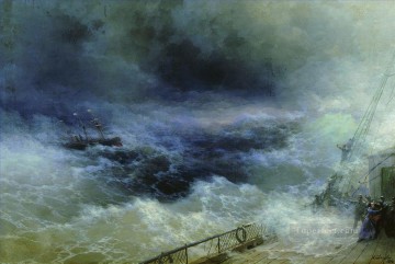 風景 Painting - イワン・アイヴァゾフスキー 海 海の波